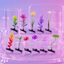 Tiny Sprout Hair Clips for Raves, Festivals & Parties