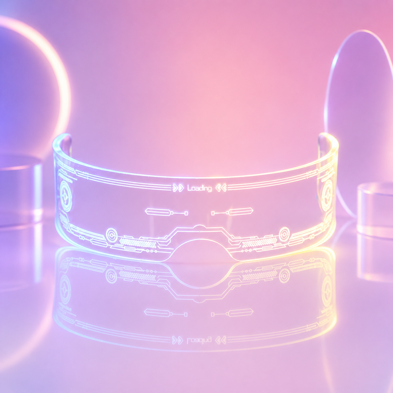 LED Rave Glasses Main image
