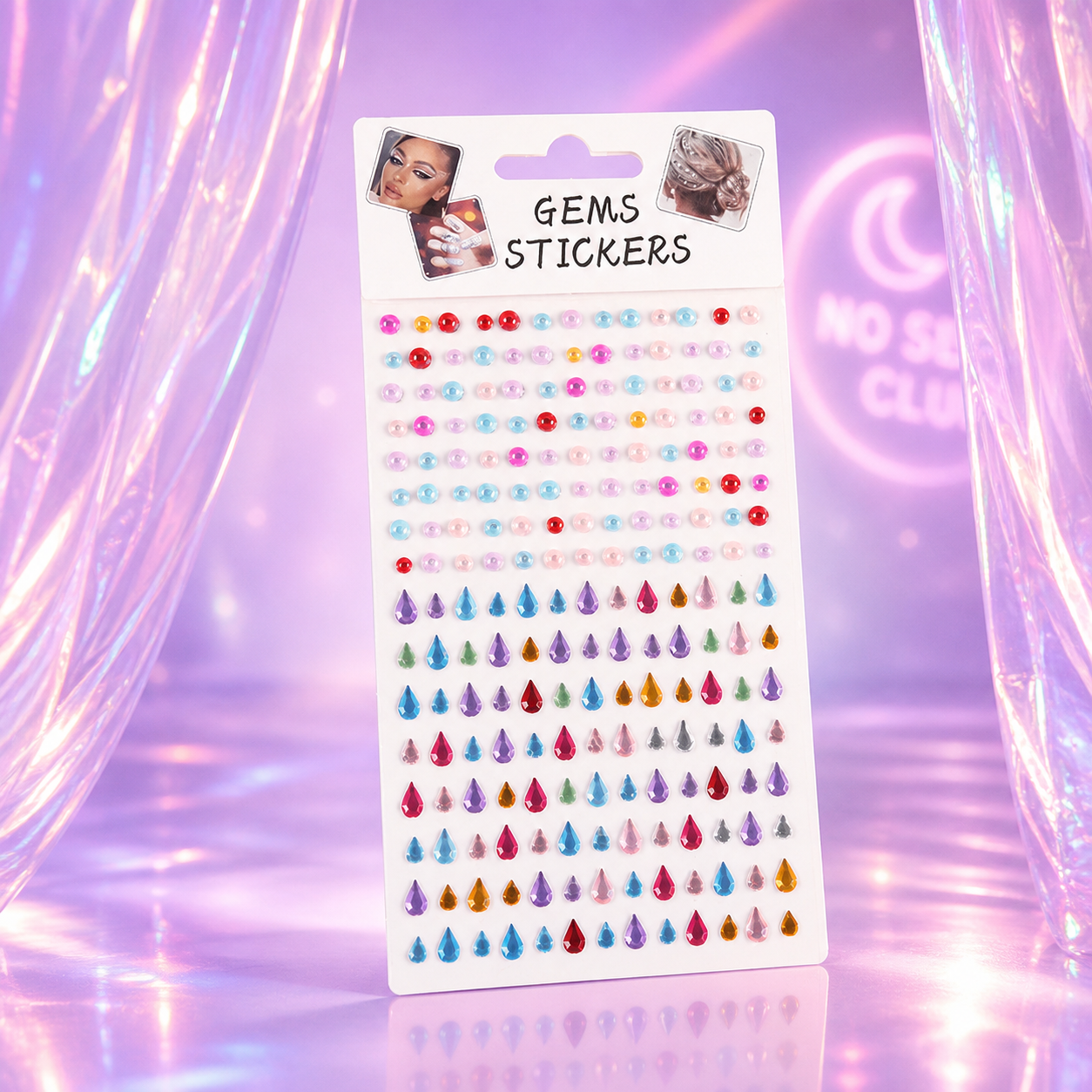 Aurora Gems Sticker Sheet