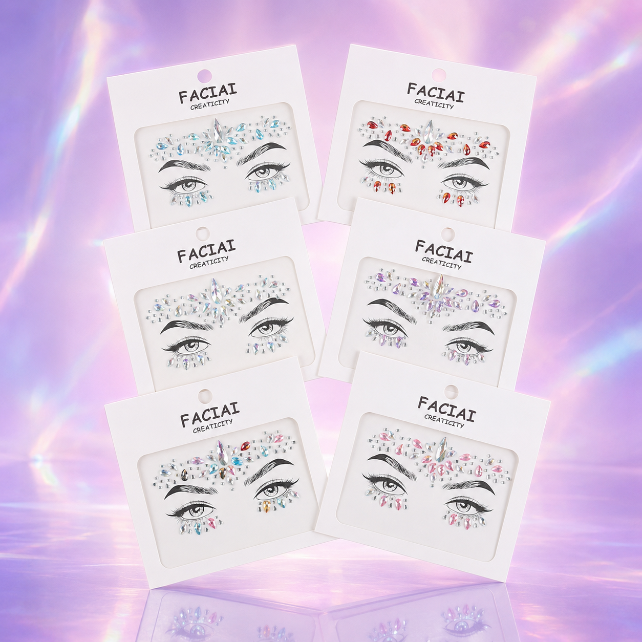 Face Gems & Body Stickers for Raves, Festivals & Parties Main image